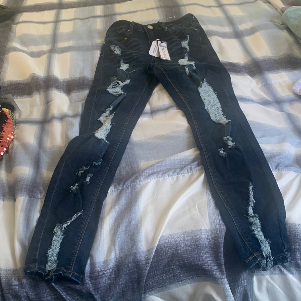New ripped jeans